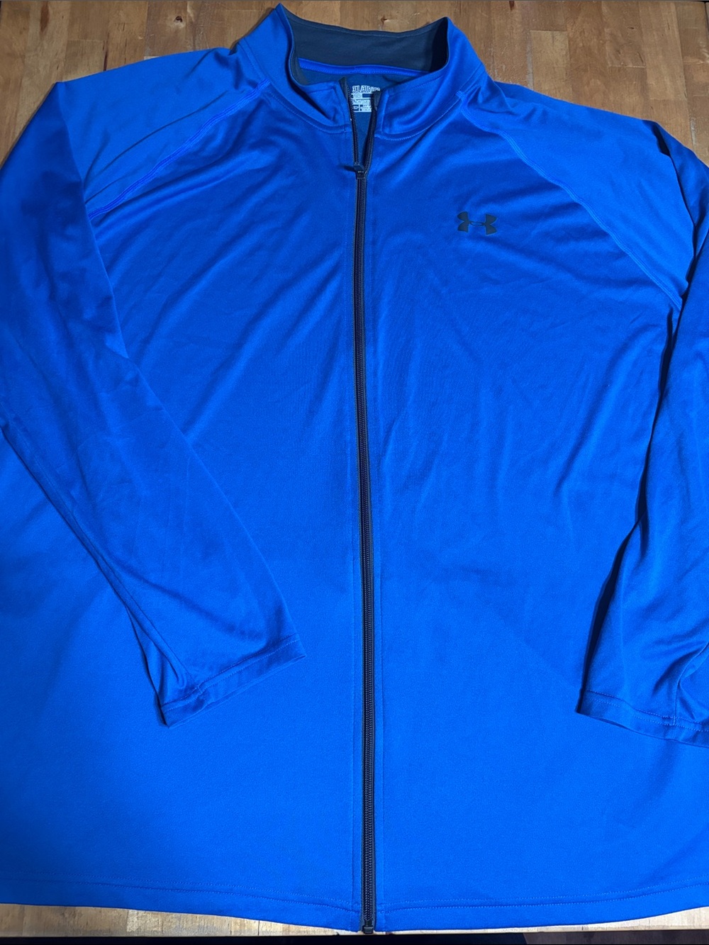 Under Armour Royal Blue Full-Zip Track Jacket